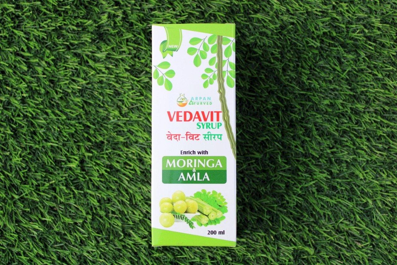 VEDAVIT Syrup | Daily Health Supplement |Moringa |200ml - Arpan Ayurved