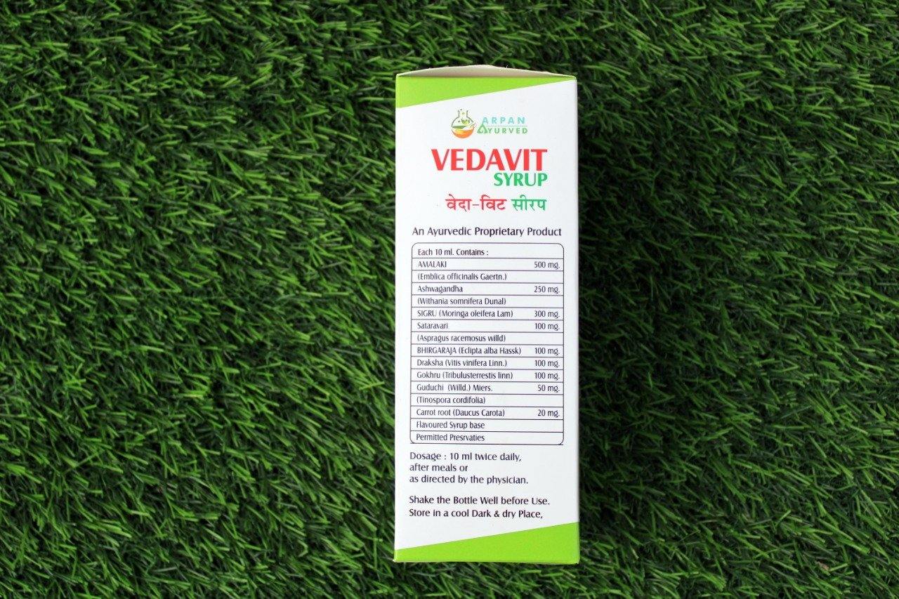 VEDAVIT Syrup | Daily Health Supplement |Moringa |200ml - Arpan Ayurved